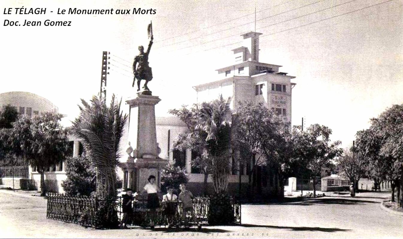Le Telagh - Monument aux Morts - Doc. Jean Gomez.jpg
